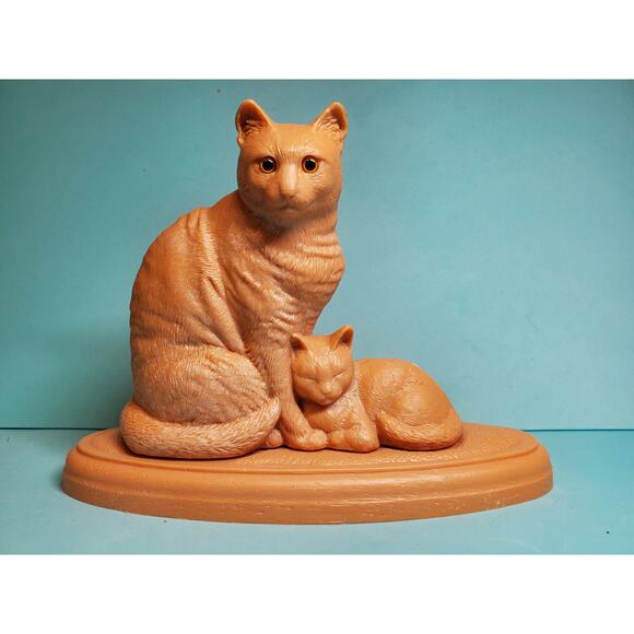 Cat Plastic Figurine - 4" - Picture 1 of 4